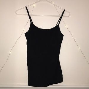 simple black camisole